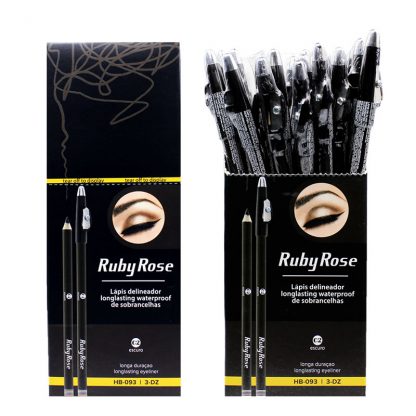 Lápis Para Sobrancelha Ruby Rose HB-093 C2 Escuro