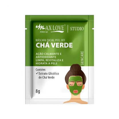 Máscara Facial Peel Off Chá Verde Max Love