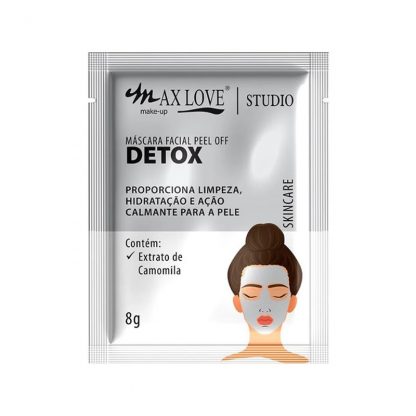 Máscara Facial Peel Off Detox 8g Max Love