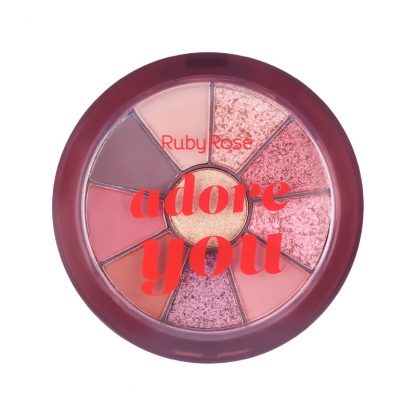 Paleta de Sombra Adore You Ruby Rose HB-1075-9