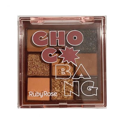 Paleta de Sombra Choco Bang Ruby Rose HB-1076-3