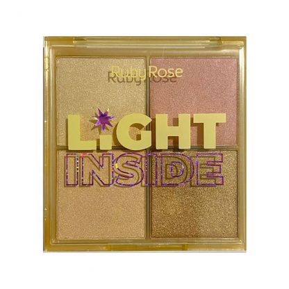 Paleta de Iluminador Light Inside Ruby Rose HB-7523-1