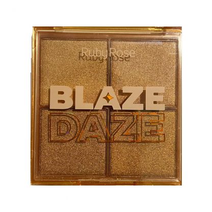 Paleta de Iluminador Blaze Daze Ruby Rose HB-7523-3