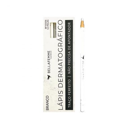 Lápis Dermatográfico Branco Bella Femme BF-10106 Atacado