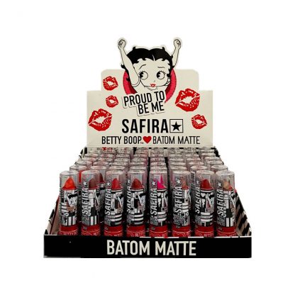 Batom Matte Betty Boop Safira BB-63660 Atacado