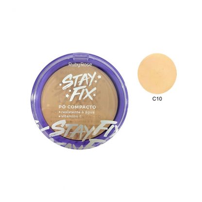 Pó Compacto Stay Fix Ruby Rose HB-857-C10