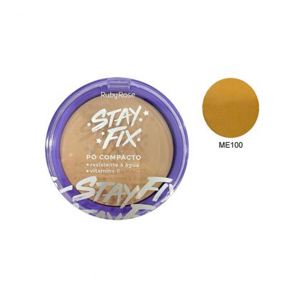 Pó Compacto Stay Fix Ruby Rose HB-857-ME100