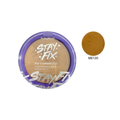 Pó Compacto Stay Fix Ruby Rose HB-857-ME120