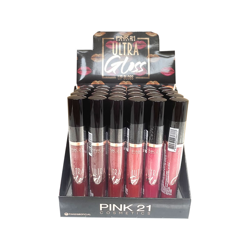 Lip Gloss Ultimate Pink 21 (CS2424) - Lets Make - Qualquer produto R$ 10