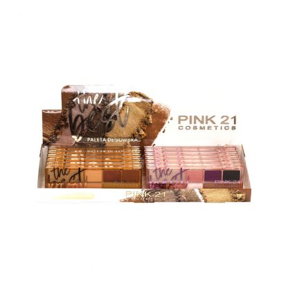 Paleta de Sombras The Best Pink 21 CS-3704 Atacado