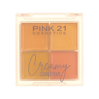 Paleta de Corretivo Creamy Cor 1 Pink 21 CS-3647-1