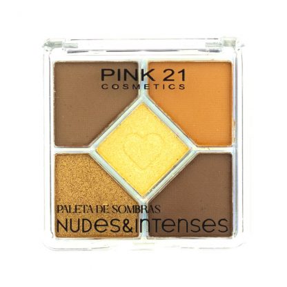 Paleta de Sombras Nudes & Intenses Cor 2 Pink 21 CS-3978-2