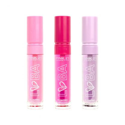Plumping Lip Gloss Loba Pink 21 CS-3666 Kit