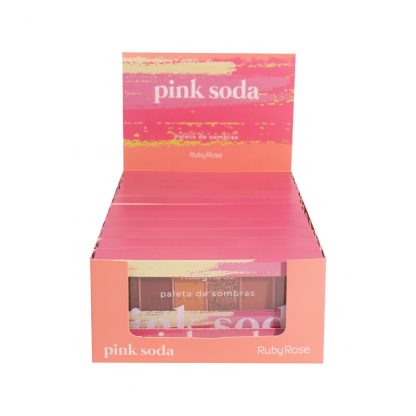 Paleta de Sombras Pink Soda Ruby Rose HB-F530 Atacado