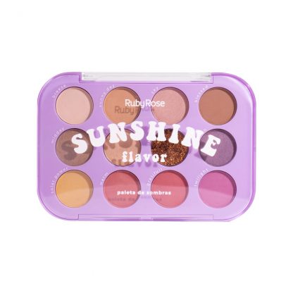 Paleta de Sombras Sunshine Flavor Ruby Rose HB-1092