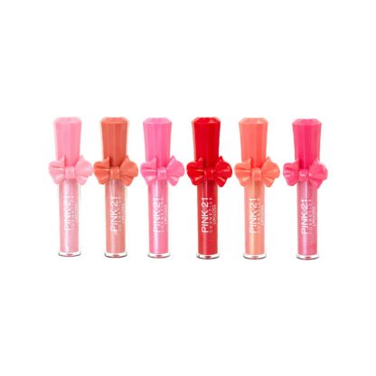 Lip Gloss Glitter Shine Pink 21 CS-3684 Kit