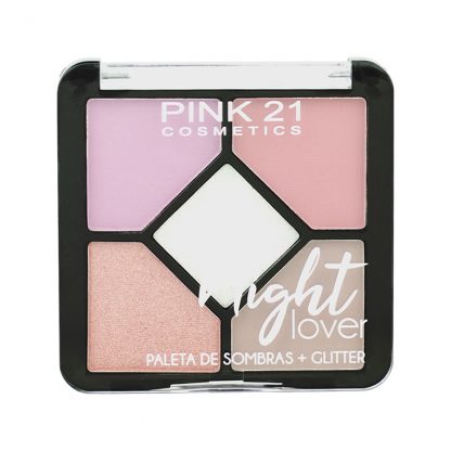 Paleta de Sombras Night Lover Cor 1 Pink 21 CS-4313-1