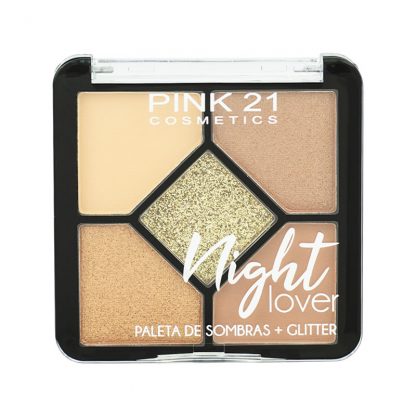 Paleta de Sombras Night Lover Cor 4 Pink 21 CS-4313-4