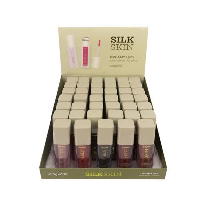 Gloss Labial Dreamy Lips Silk Skin Ruby Rose HB-F7200 Atacado