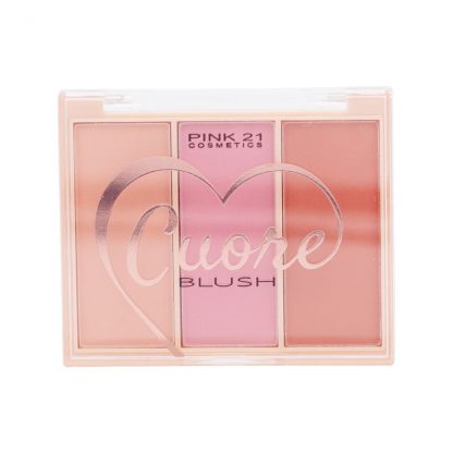 Trio de Blush Cuore Cor 3 Pink 21 CS-3102-3