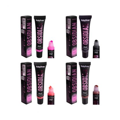 Lip Balm Jelly Jewell Obsidian Ruby Rose HB-7400 Kit