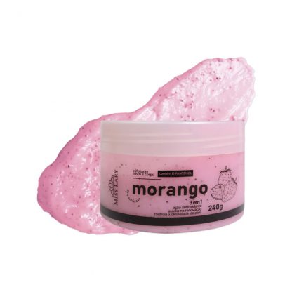 Esfoliante Rosto e Corpo Morango Miss Lary VB-236